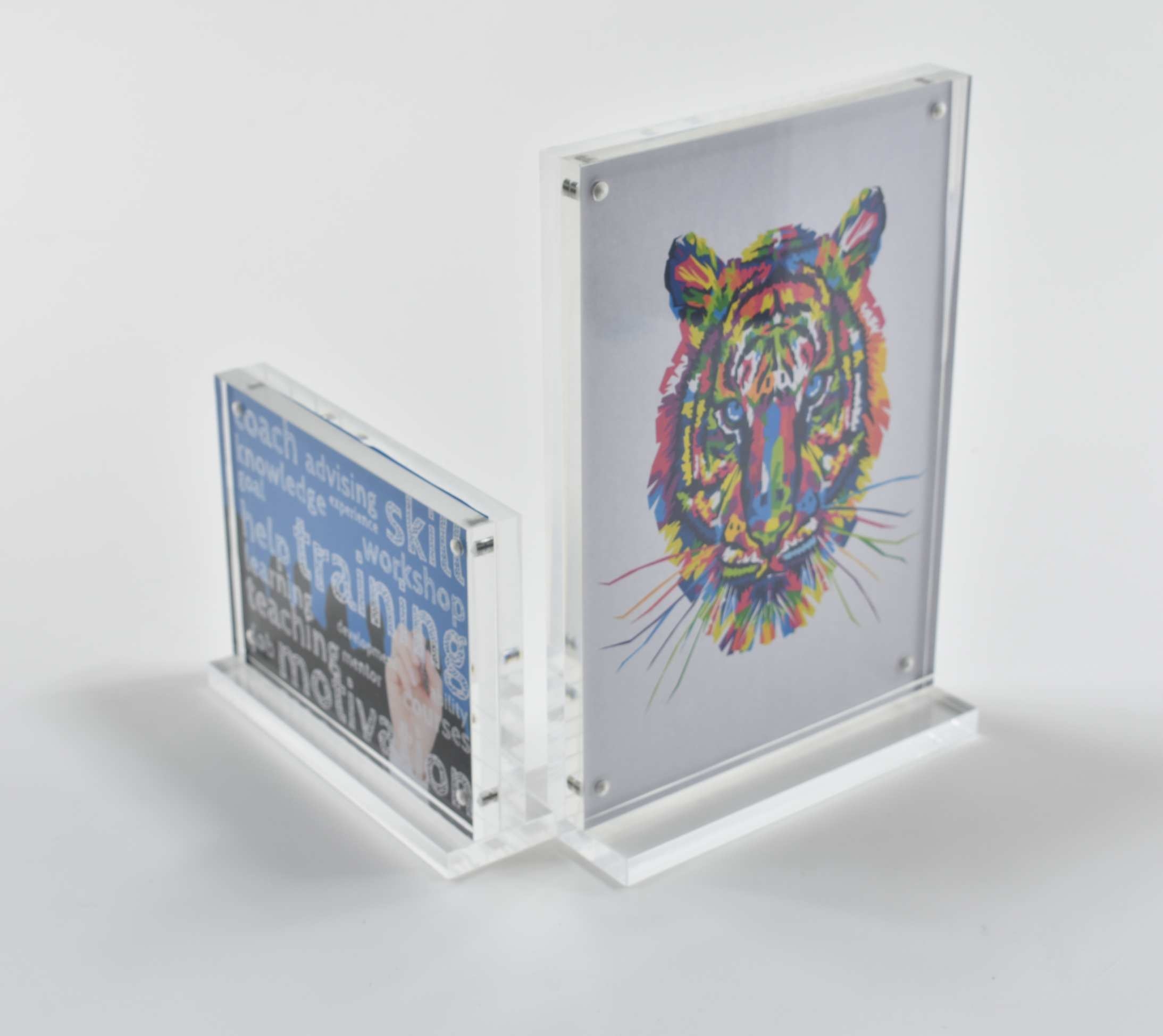 Magnetic Acrylic Card Holder