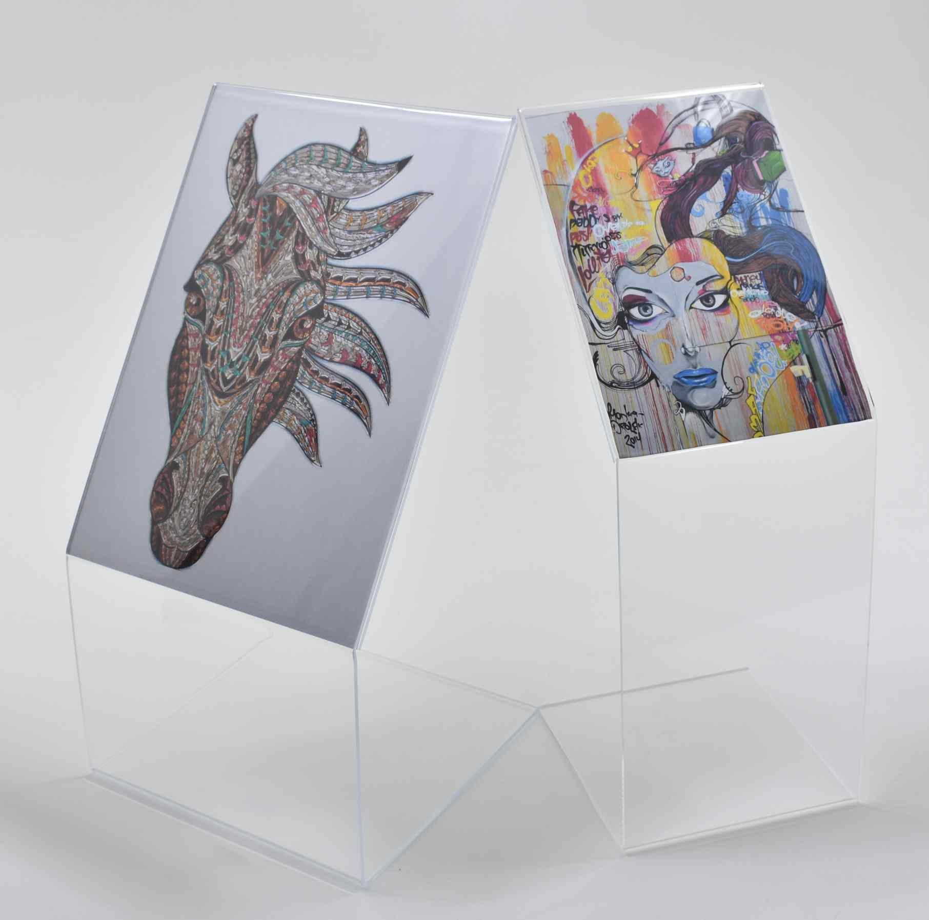 Raised Card Holder Raised Card Holder
