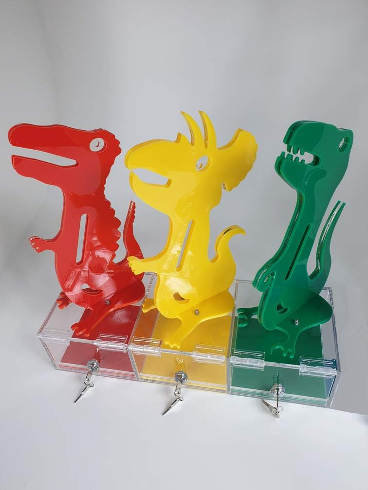 Dinosaur House Point Collector - 3 Section