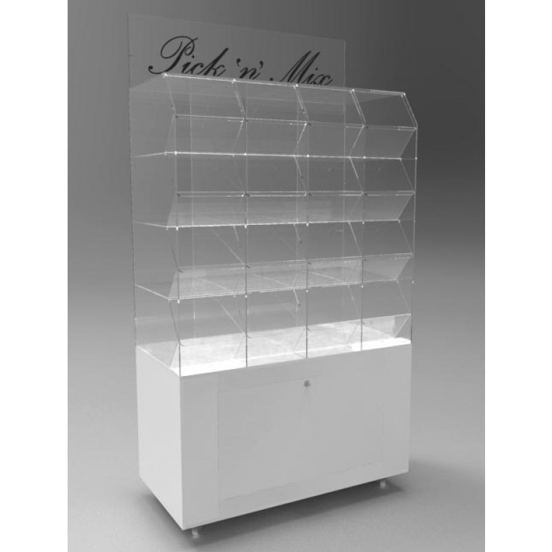 Pick N Mix Display Stand Acrylic Sweet Stand Made in the UK 