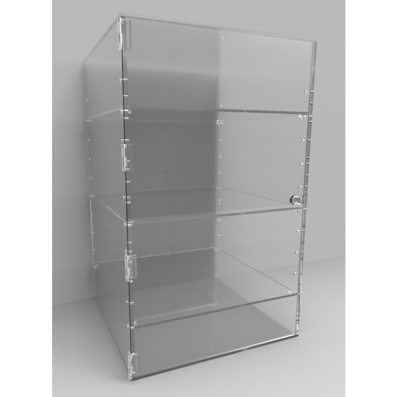 Plexiglass curio shop cabinet