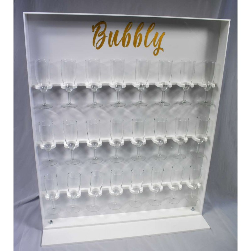 Prosecco glass stand 2025