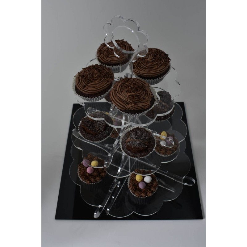 Acrylic 3 store tier cake stand