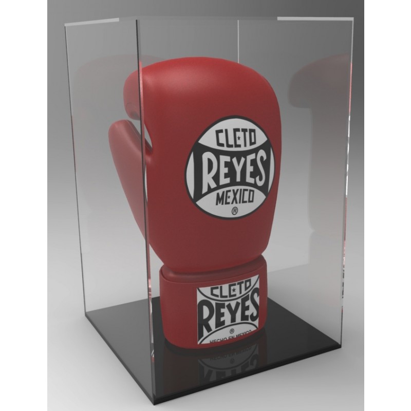 Double boxing glove display case discount
