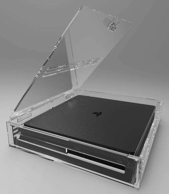 Ps4 outlet slim case