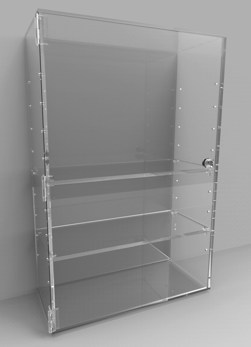 Acrylic display shelves discount