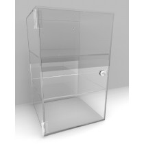 Acrylic Display Cabinet 400 x 250² Fixed Shelving