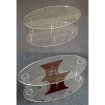 Acrylic Oval Coffee Tables