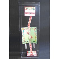 Clear Acrylic Case Advert Puppet