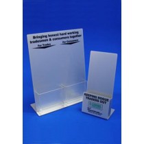 Silver Acrylic Dispensers