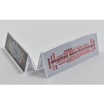 Double Side Tent Card Holder