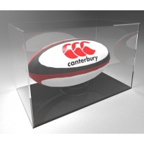 Acrylic Display Case Rugby Ball Landscape