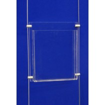 A4 Clear Acrylic Wall Dispenser