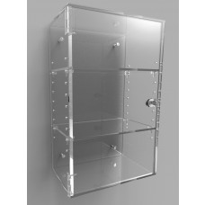 Acrylic Display Cabinet 400 x 250² Adjustable Shelving