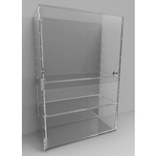 Acrylic Display Cabinet 600 x 400 x 175 Adjustable Shelving