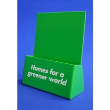 Green Styrene Leaflet Dispenser