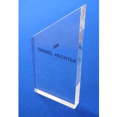 Angled Acrylic Block + Print