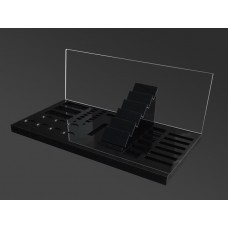 Large Makeup Display Stand With Header