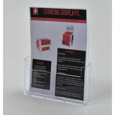 Freestanding A4 Portrait Leaflet Dispenser 