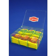 Silicone Acrylic Tea Bag Box