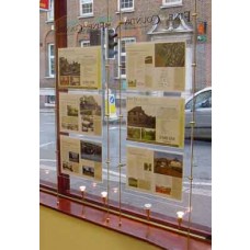 Window Displays On Rods