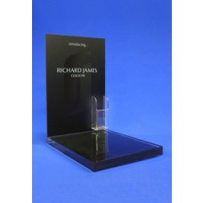 Black Acrylic Cologne Stand