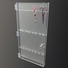 Wall Mount Scissor Display Cabinet