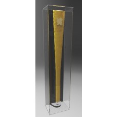 Olympic Torch Display Case Wall Mounted