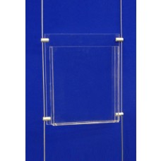 A4 Clear Acrylic Wall Dispenser