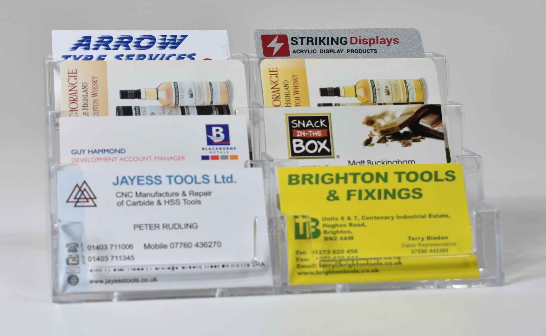 Business Card Dispenser 8 Section